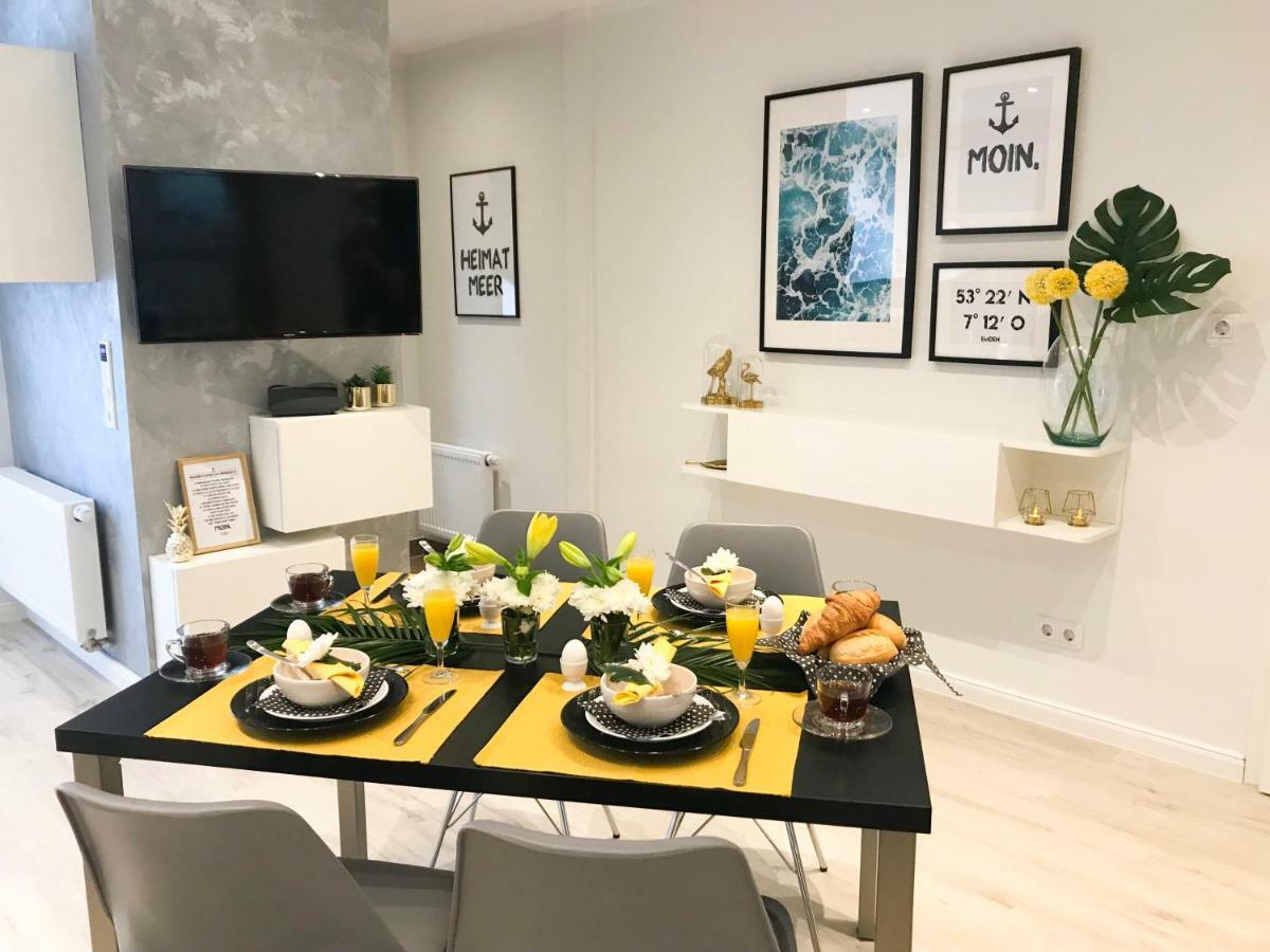 Ferienwohnung Domizil Am Delft Emden Eksteriør billede